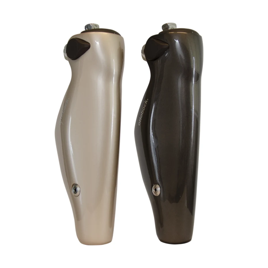Ottobock C-Leg 4 in Desert Pearl and Midnight Shadow